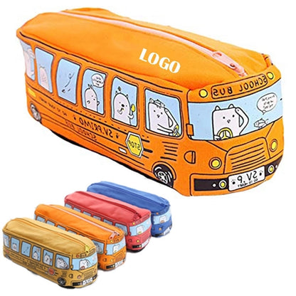 Cute Animal Bus Pencil Case