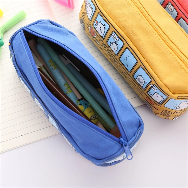 Cute Animal Bus Pencil Case