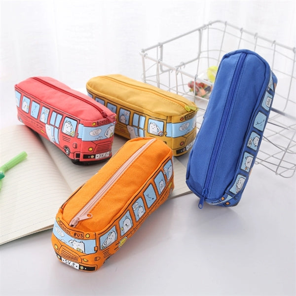 Cute Animal Bus Pencil Case