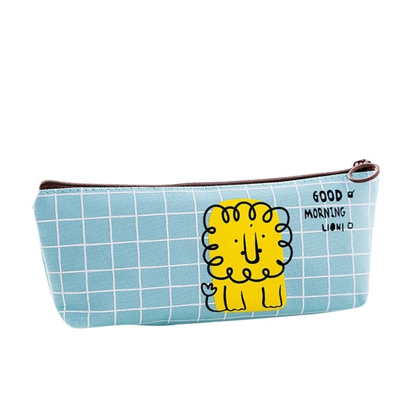 Canvas Fox Pencil Case