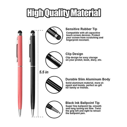 2-In-1 Stylus Ballpoint Pen