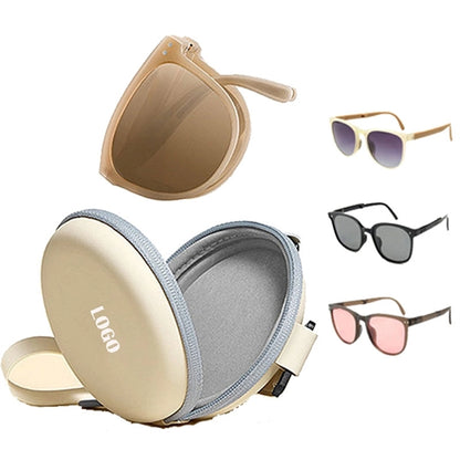 Polarized Folding Sunglasses With Mini Case
