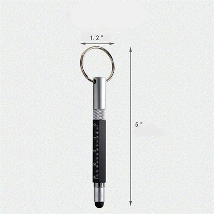 6-In-1 Small Metal Tech Tool Ballpoint Pen