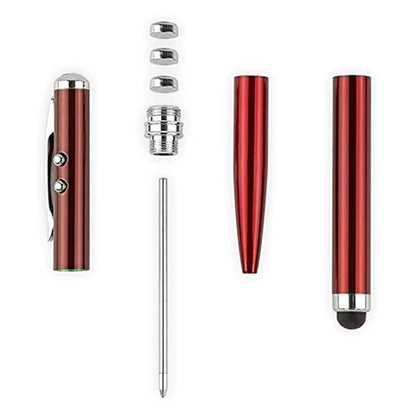 4-In-1 Metal Multifunction Pen With Gift Case