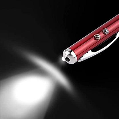 4-In-1 Metal Multifunction Pen With Gift Case