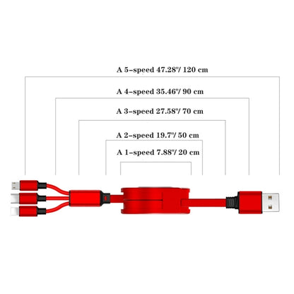 3-In-1 Primary Data Charging Cable