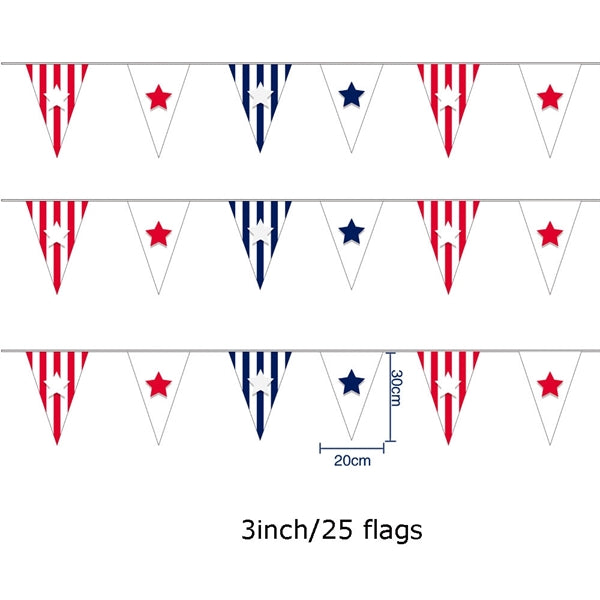 US String Pennant Banner