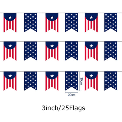 US String Pennant Banner