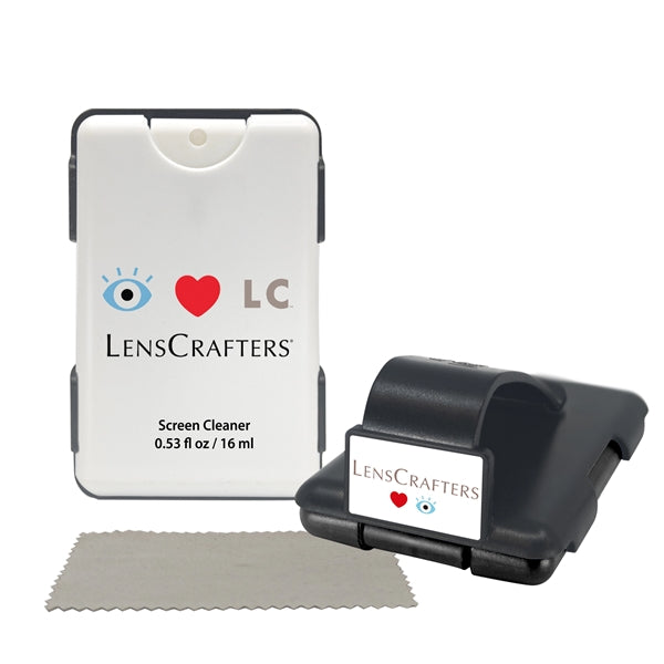 Easy-Reach TM Auto Visor Clip w/ Screen Cleaner & Cloth