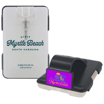 Easy-Reach TM Auto Visor Clip w/ Credit Card Sunscreen