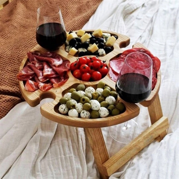 Wooden Picnic Folding Table