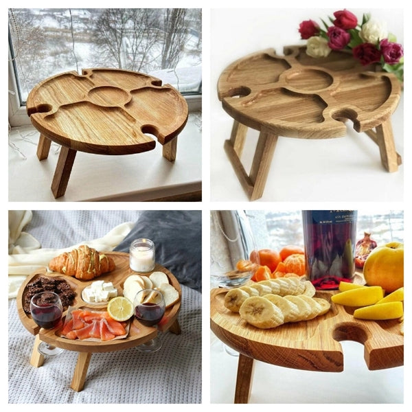 Wooden Picnic Folding Table