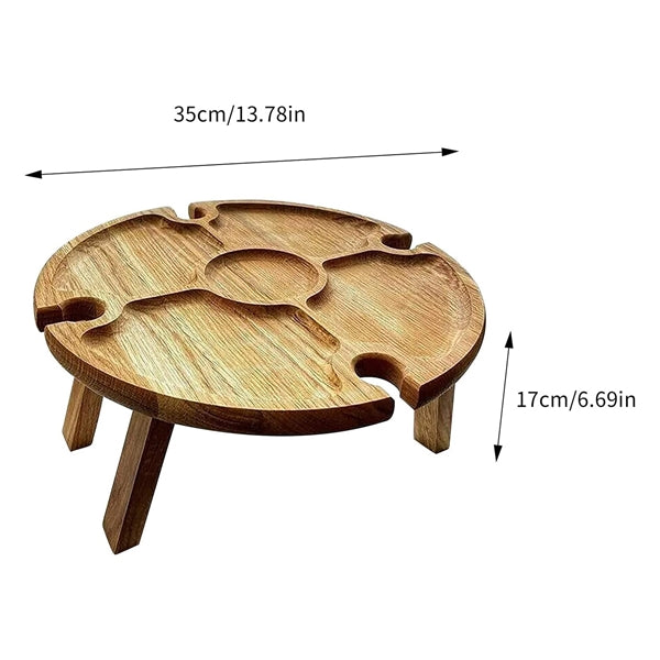 Wooden Picnic Folding Table