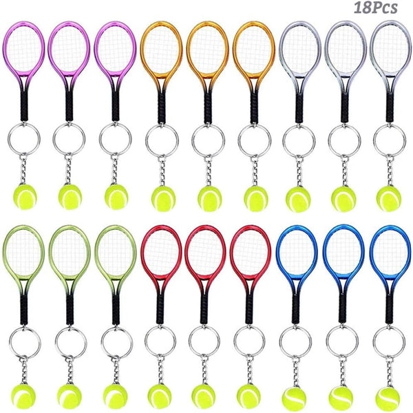 Metal Tennis Split Ring Bulk Keychain