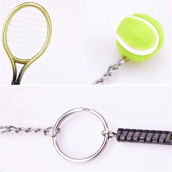 Metal Tennis Split Ring Bulk Keychain