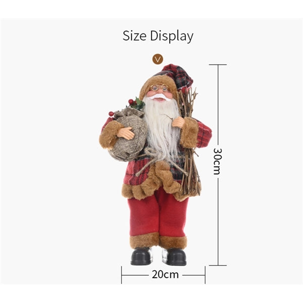 Creative New Christmas Backpack Old Man Doll Ornaments