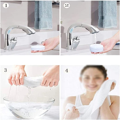 Cotton Compressed Towel Tablet