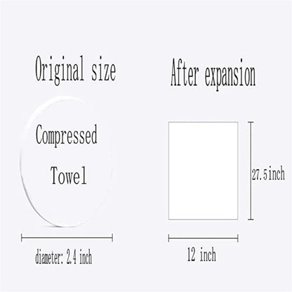 Cotton Compressed Towel Tablet