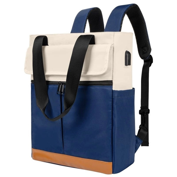 2-In-1 Wide Top Open Laptop Backpack