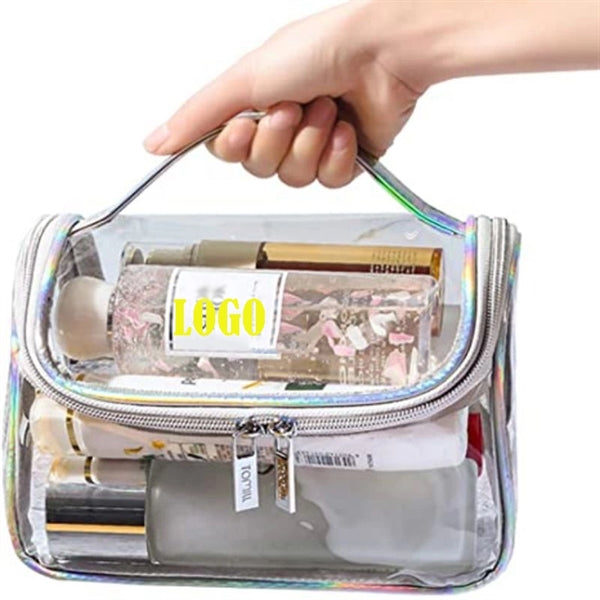 Colorful Laser Transparent Toiletry Kit