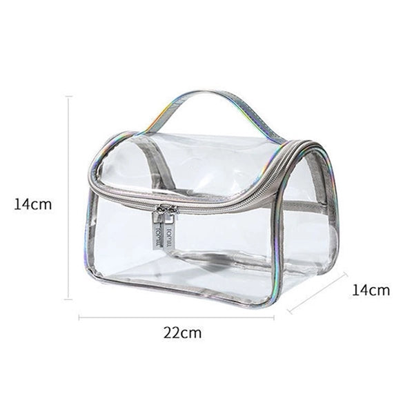 Colorful Laser Transparent Toiletry Kit