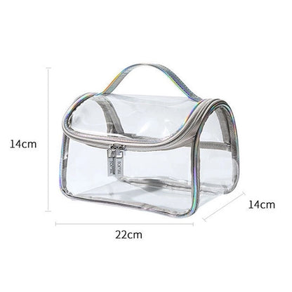 Colorful Laser Transparent Toiletry Kit