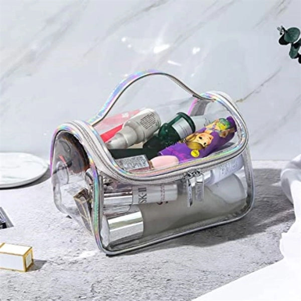 Colorful Laser Transparent Toiletry Kit