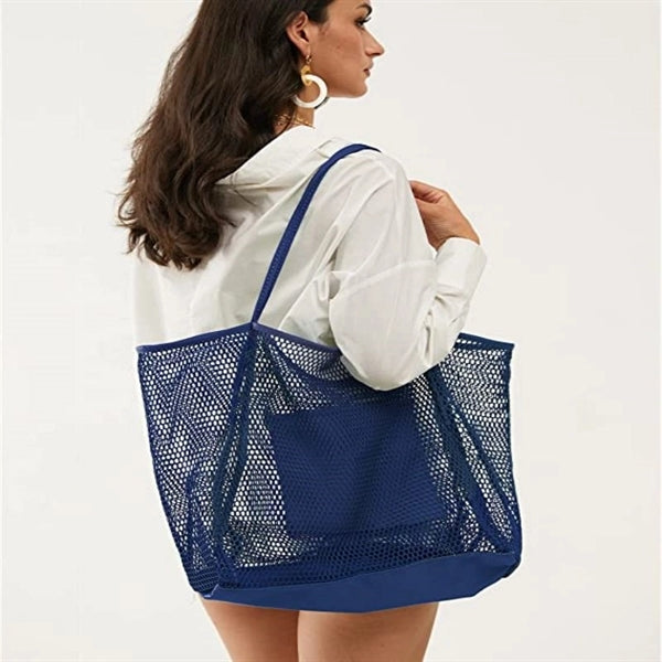 Large Mesh Beach Tote