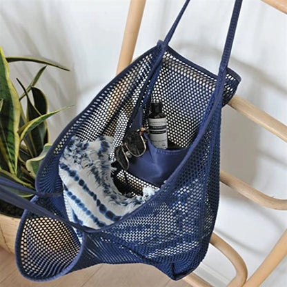Large Mesh Beach Tote