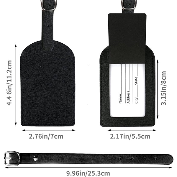 Leather Luggage Tags