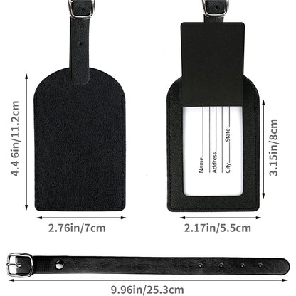 Leather Luggage Tags