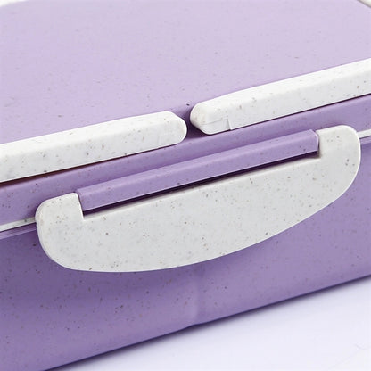 Bento Lunch Box With Spoon & Fork