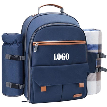Picnic Backpack With Blanket