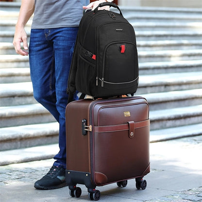 Large Capacity Backpack With Reflective Stripe