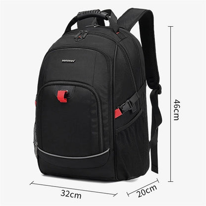Large Capacity Backpack With Reflective Stripe