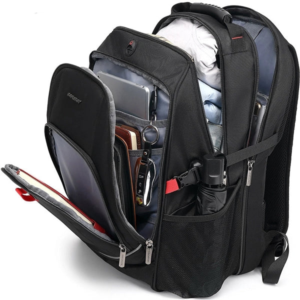 Large Capacity Backpack With Reflective Stripe