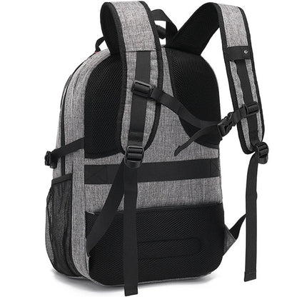 Large Capacity Backpack With Reflective Stripe