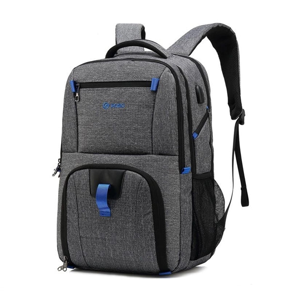 Large Capacity Laptop Backpack With Usb Charging Port