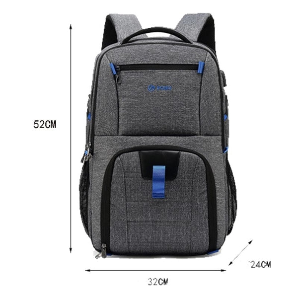 Large Capacity Laptop Backpack With Usb Charging Port