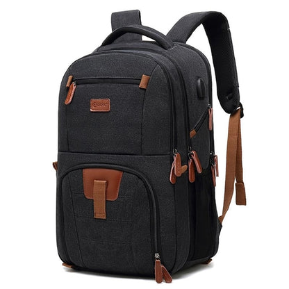 Large Capacity Laptop Backpack With Usb Charging Port
