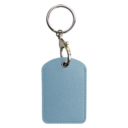 Pu Leather Square-Shaped Keychain