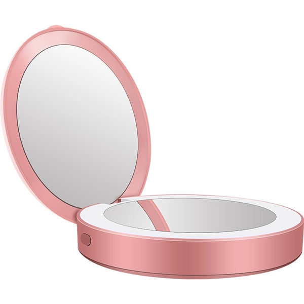 4 In 1 Power Bank Makeup Mirror With Light