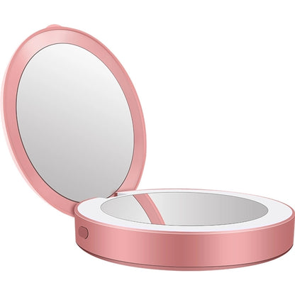 4 In 1 Power Bank Makeup Mirror With Light