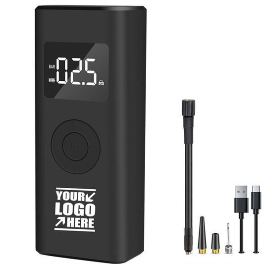 Portable Electric Air Pump With 5000Mah Power Bank