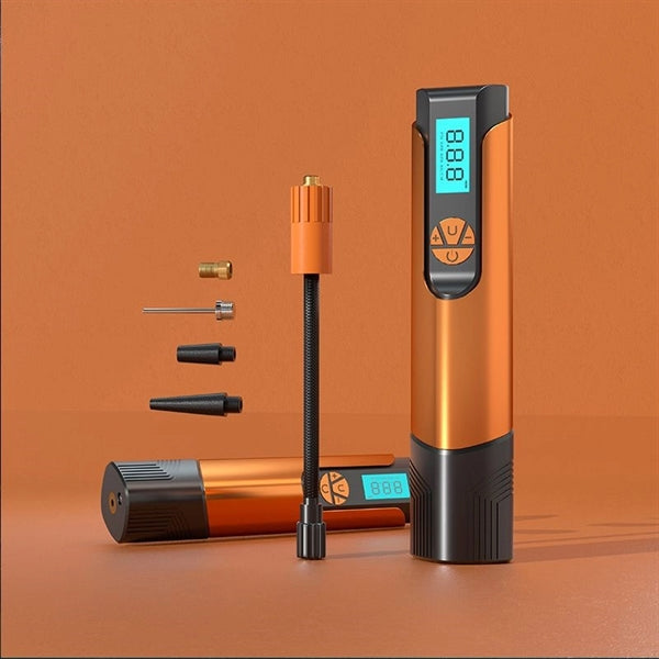 Portable Electric Air Pump With 5000Mah Power Bank