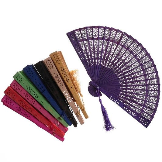 Hollow Antiquity Folding Fan