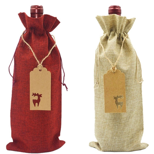 Wine Drawstring Bag