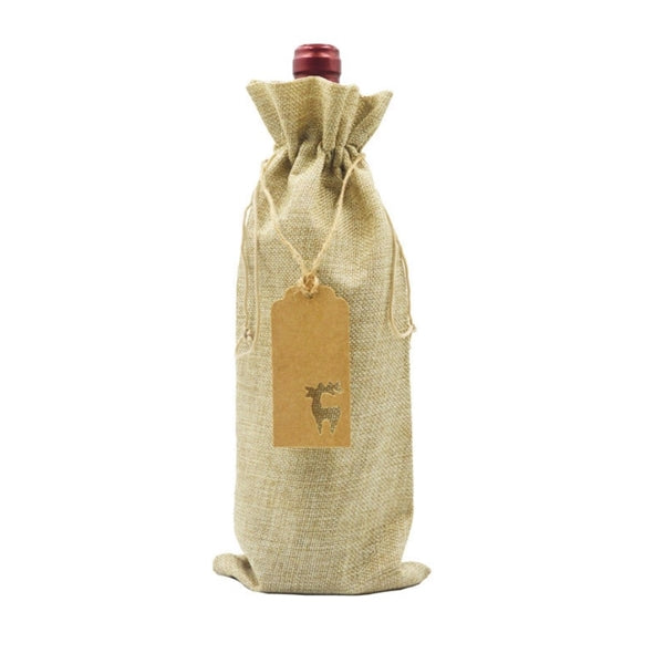 Wine Drawstring Bag