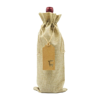 Wine Drawstring Bag