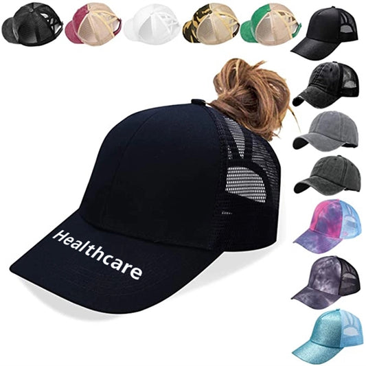 Baseball Caps Ponytail Hat